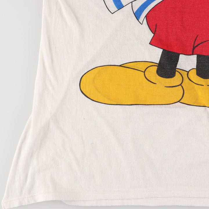 90'S MICKEY MOUSE Mickey Mouse character print T-shirt, women's XL size, vintage /eaa466704