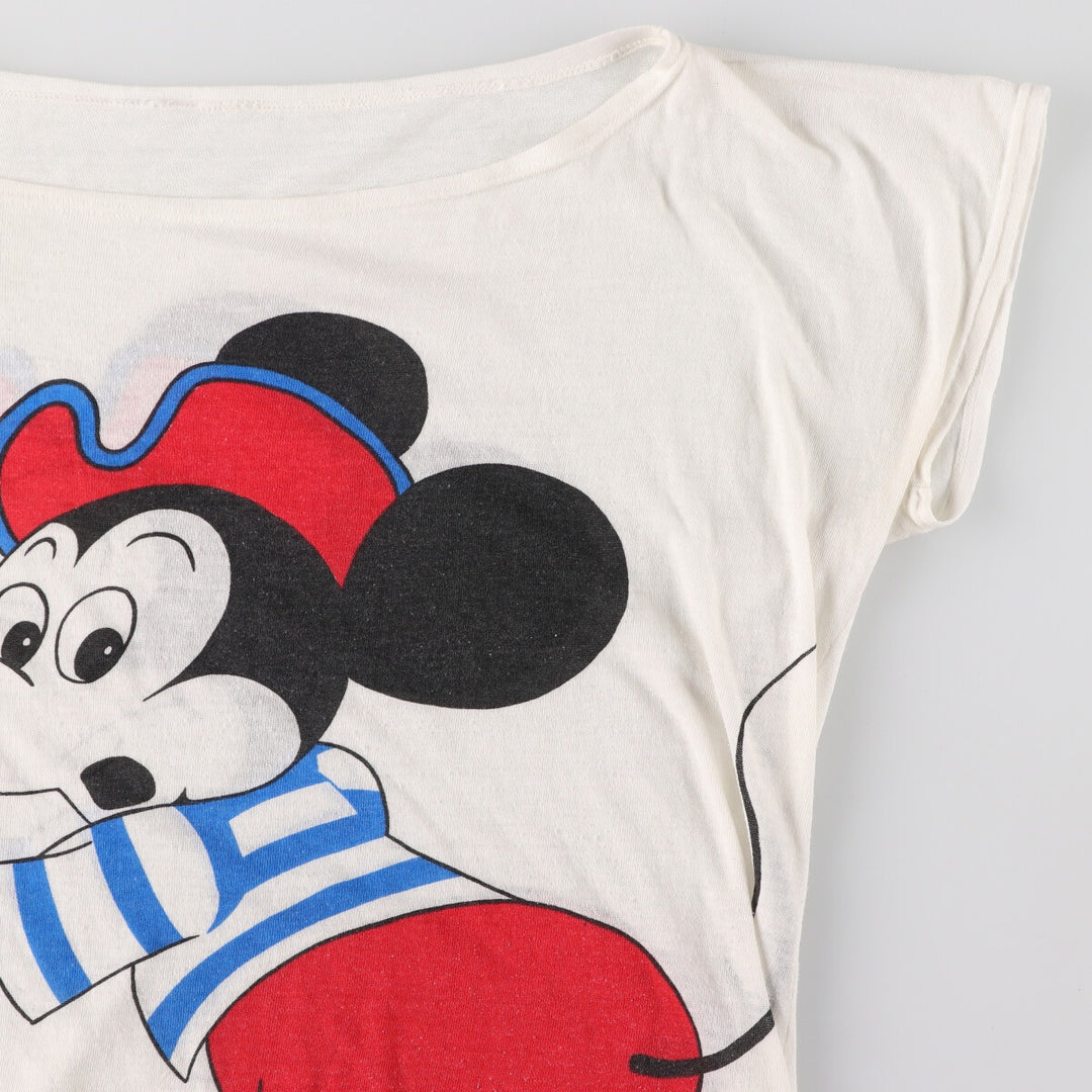 90'S MICKEY MOUSE Mickey Mouse character print T-shirt, women's XL size, vintage /eaa466704