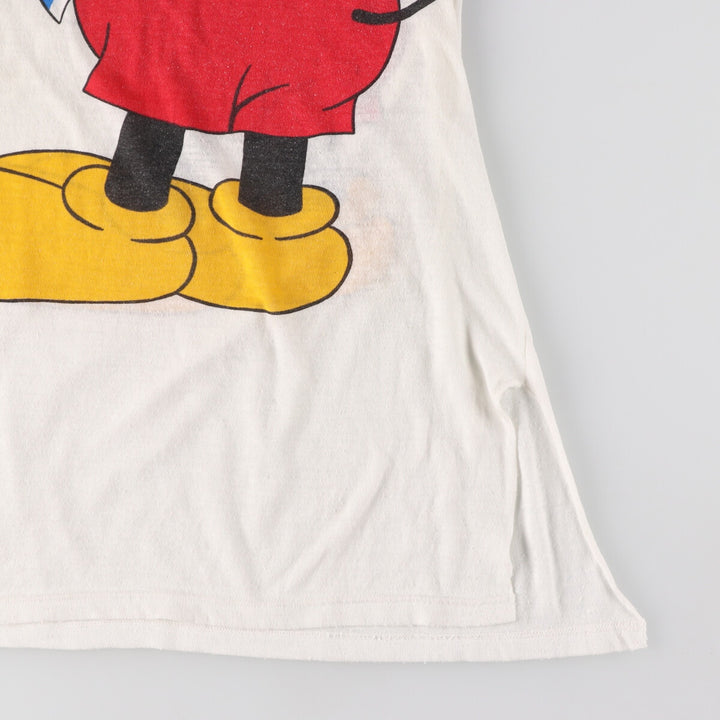 90'S MICKEY MOUSE Mickey Mouse character print T-shirt, women's XL size, vintage /eaa466704