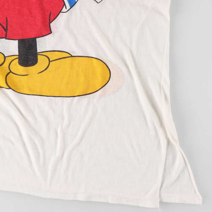 90'S MICKEY MOUSE Mickey Mouse character print T-shirt, women's XL size, vintage /eaa466704