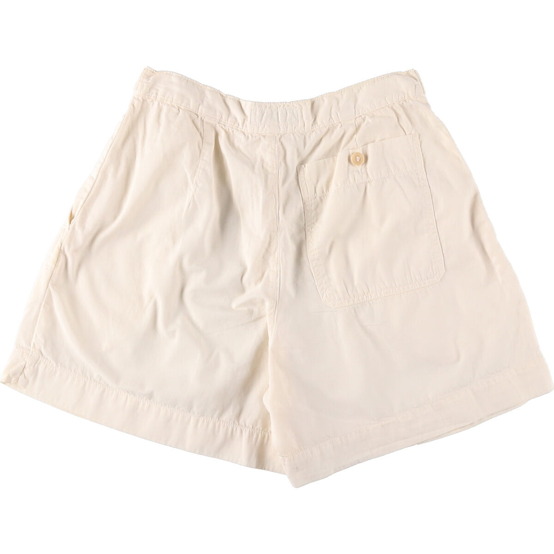 COLOR SYSTEM Two-pleat cotton shorts Short pants Women's size L /eaa466706