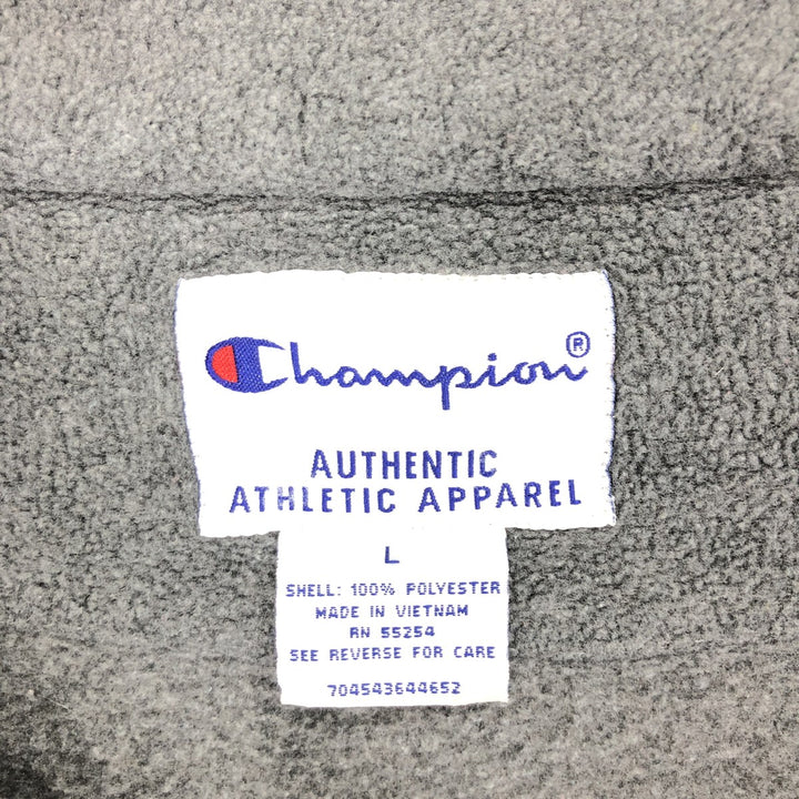 Champion Authentic Athletic Apparel Half Zip Fleece Pullover Men's L size / eaa466738