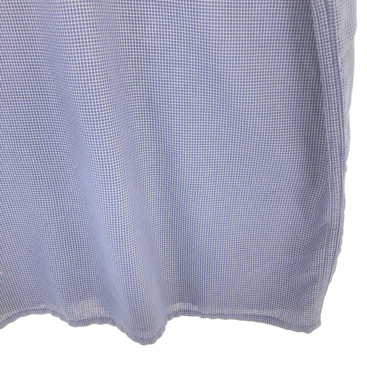 THE NORTH FACE Check Pattern Short Sleeve Fishing Shirt Men's L size / eaa466744