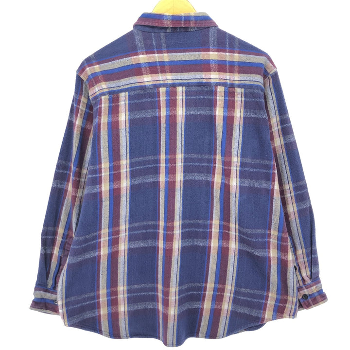 McGREGOR Long Sleeve Heavy Flannel Check Shirt Men's XL / eaa466767