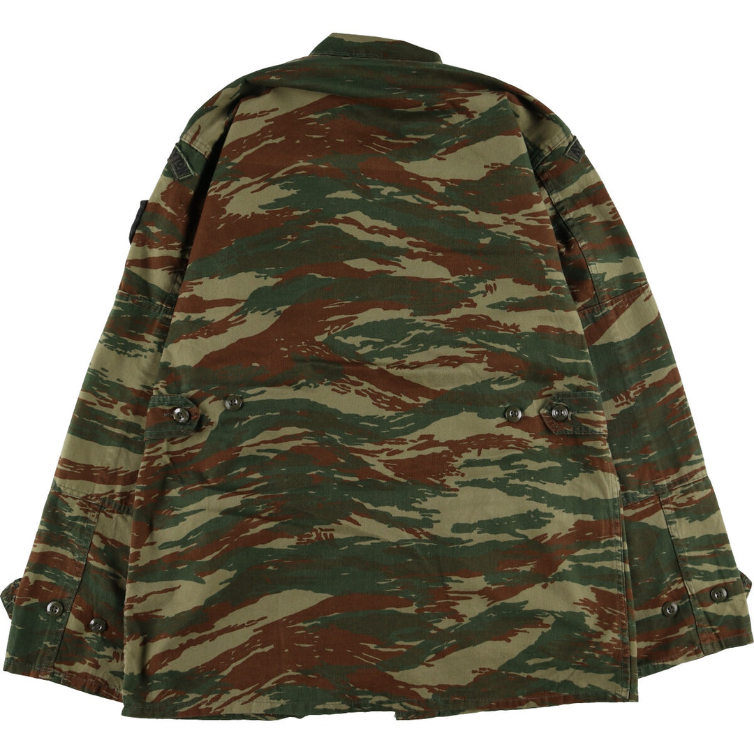 Greek Military Camouflage Pattern Lizard Camo Military BDU Jacket Men's XL /eaa466772