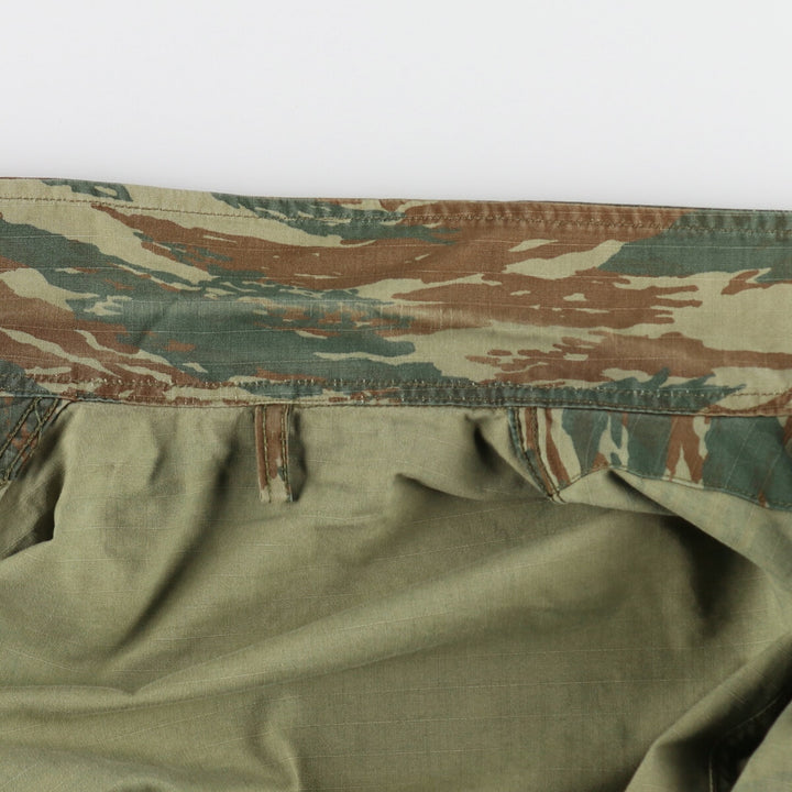 Greek Army Lisard Camo Camouflage Pattern Ripstop BDU Military Jacket Men's M size / eaa466773