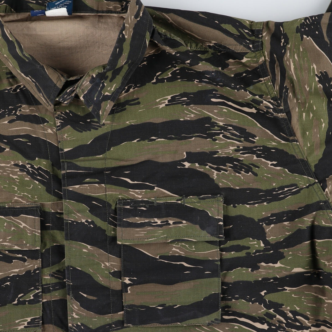 Civilian PROPPER Camouflage Pattern Tiger Stripe Camo Military Jacket Men's XXL equivalent /eaa466777