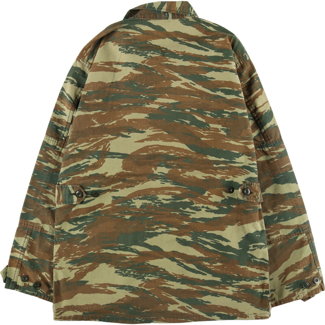 Greek Army Lizard Camo Camouflage Pattern BDU Military Jacket Men's XL / eaa466778