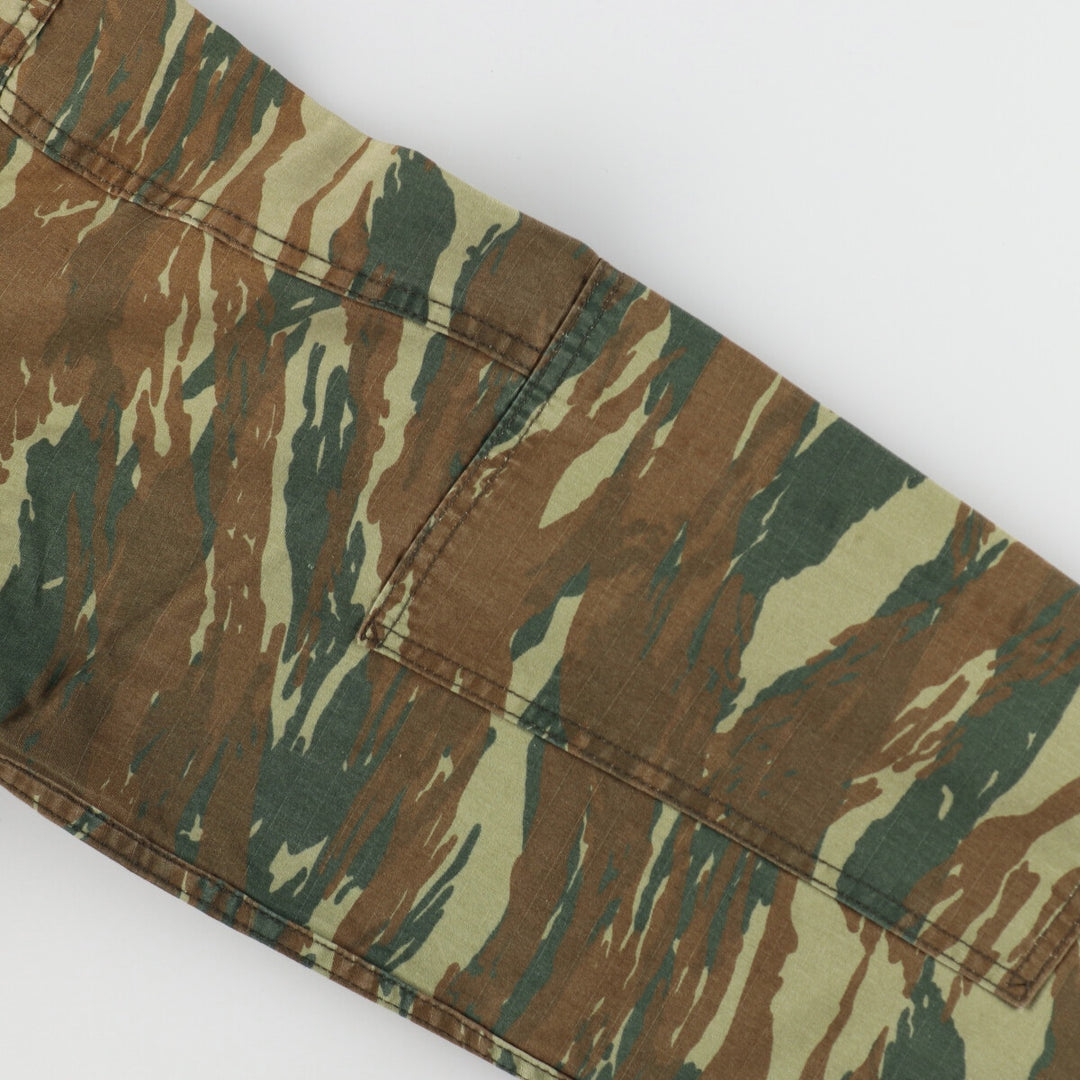 Greek Army Lizard Camo Camouflage Pattern BDU Military Jacket Men's XL / eaa466778