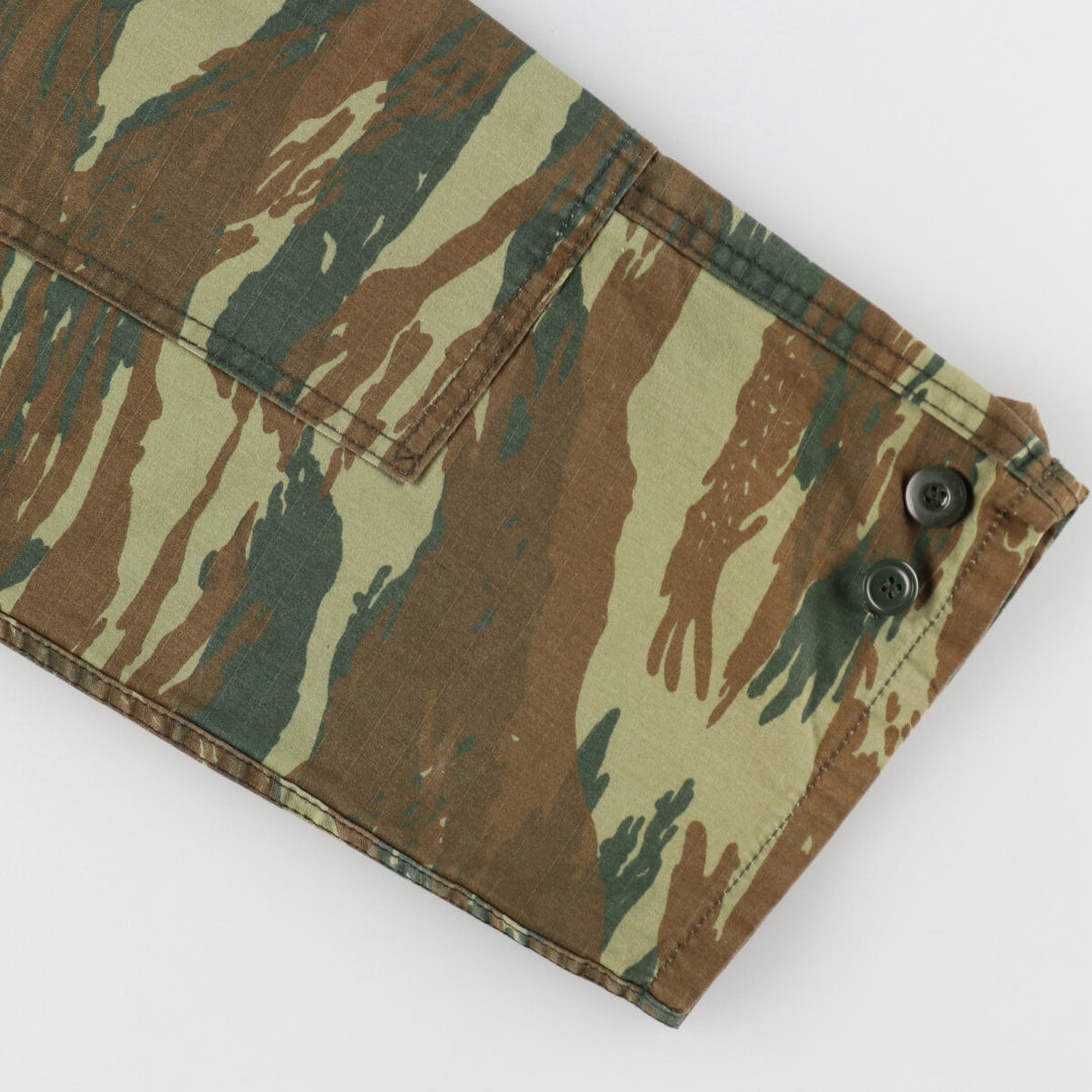 Greek Army Lizard Camo Camouflage Pattern BDU Military Jacket Men's XL / eaa466778