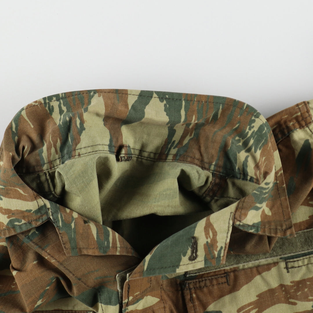 Greek Army Lizard Camo Camouflage Pattern BDU Military Jacket Men's XL / eaa466778