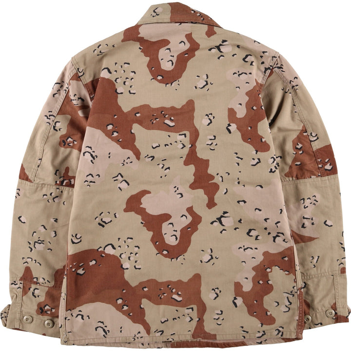Genuine US military camouflage Pattern 6C Desert Chocolate Chip Camo BDU Military Jacket Made in USA SMALL Men's S equivalent /eaa466780