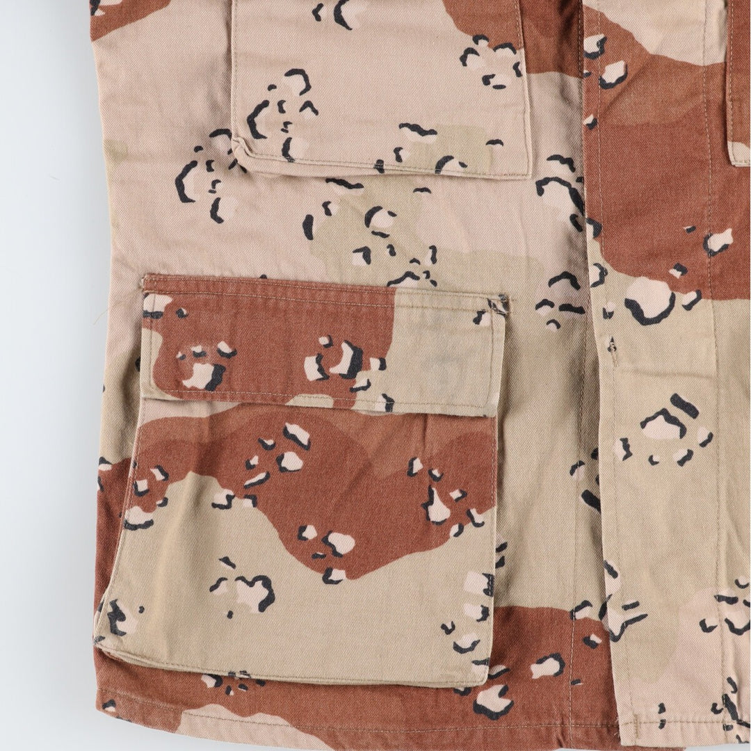 Genuine US military camouflage Pattern 6C Desert Chocolate Chip Camo BDU Military Jacket Made in USA SMALL Men's S equivalent /eaa466780