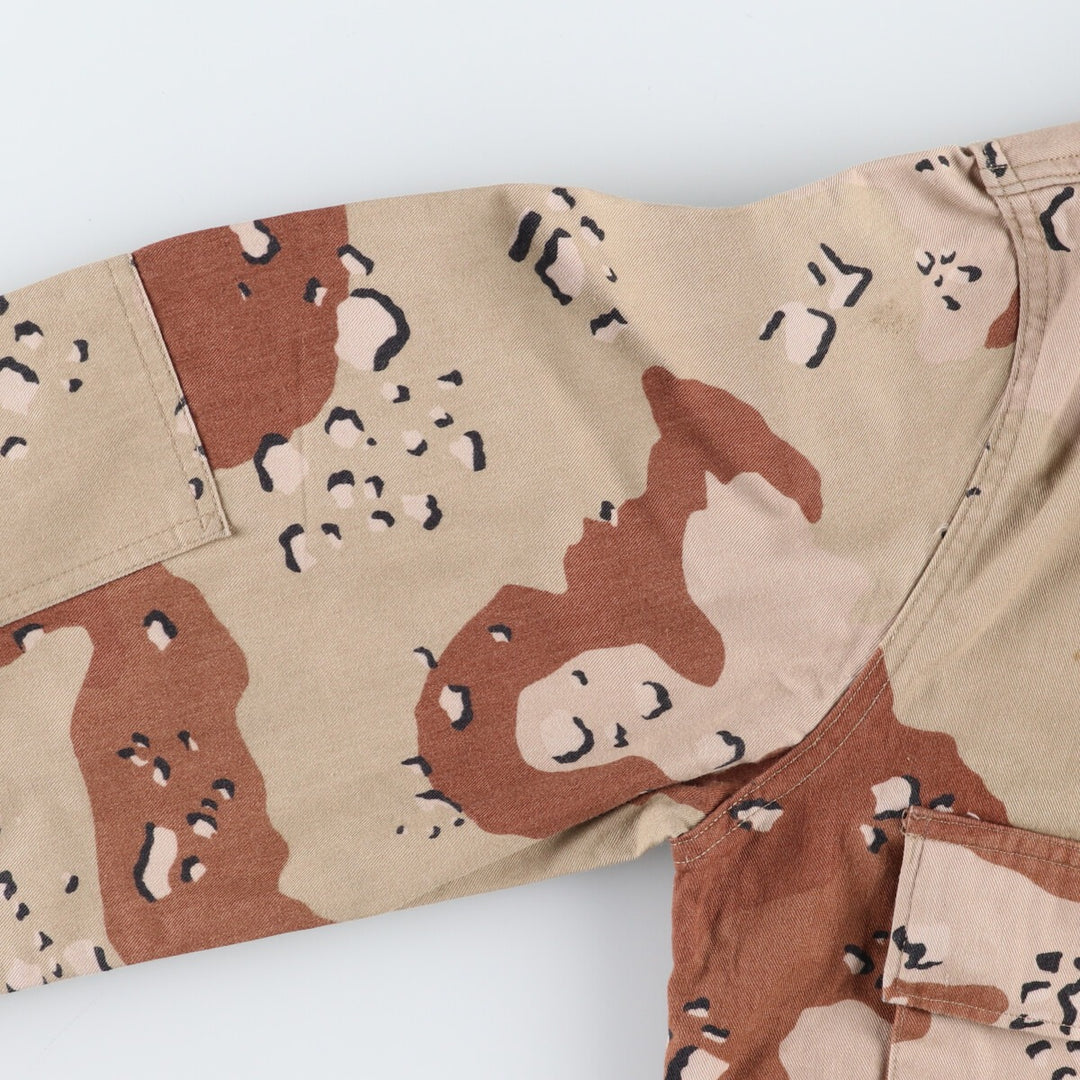 Genuine US military camouflage Pattern 6C Desert Chocolate Chip Camo BDU Military Jacket Made in USA SMALL Men's S equivalent /eaa466780