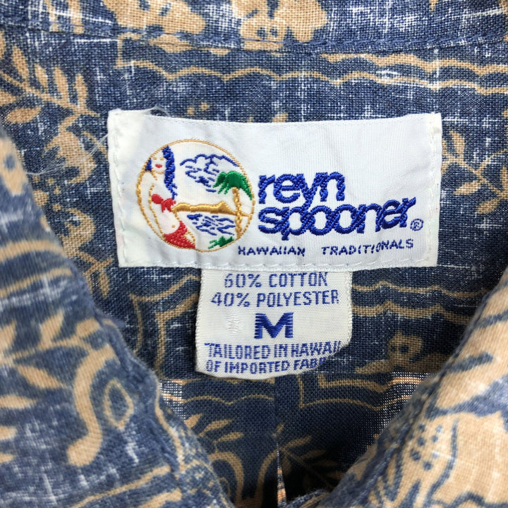 90'S Reyn Spooner Swimsuit Tag Bikini Tag Lahaina Sailor Hawaiian Aloha Shirt Made in Hawaii Men's M Vintage /eaa466821