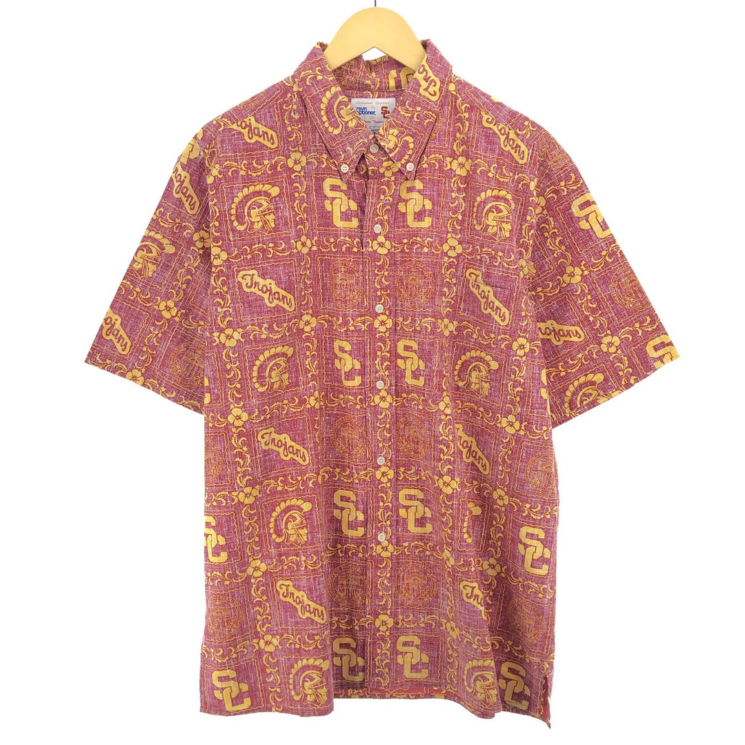 Reyn Spooner Lahaina Sailor Button-down Hawaiian Aloha Shirt, Made in Hawaii, Men's XL /eaa466837