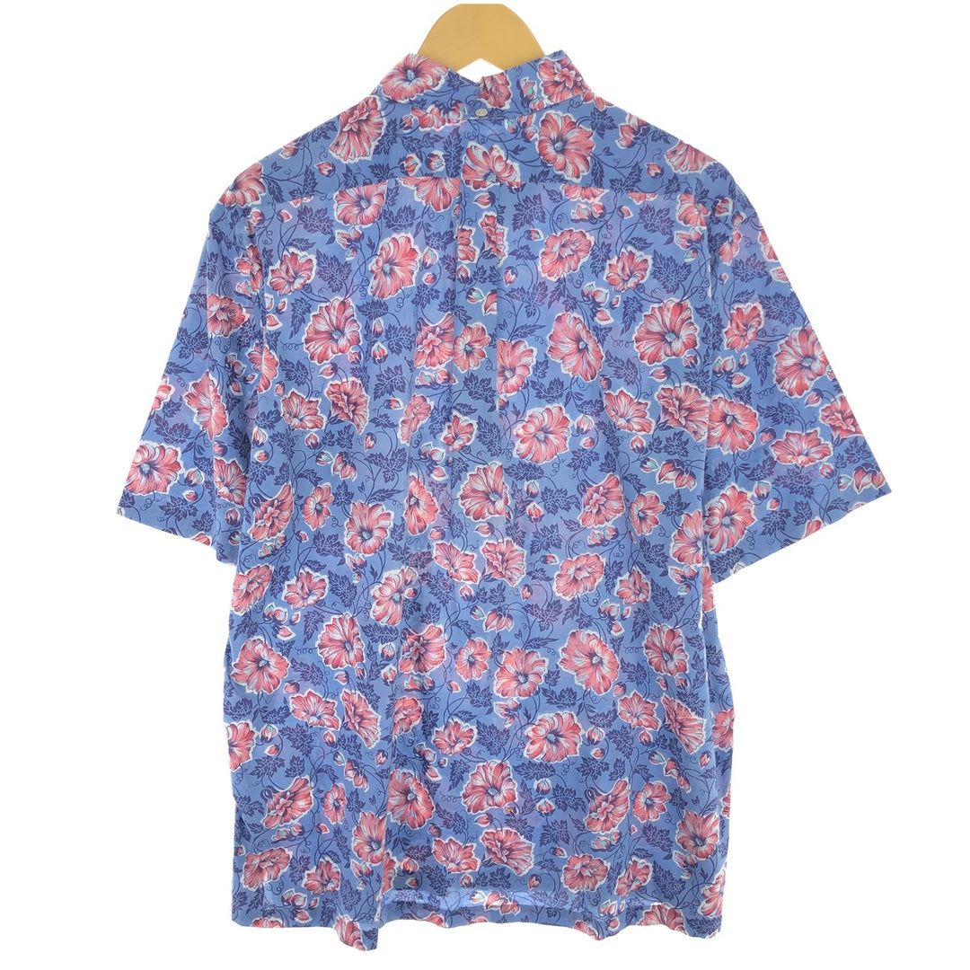 90'S Reyn Spooner Swimwear Tag Floral Pullover Button-Down Hawaiian Aloha Shirt Made in Hawaii Men's XL /eaa466838