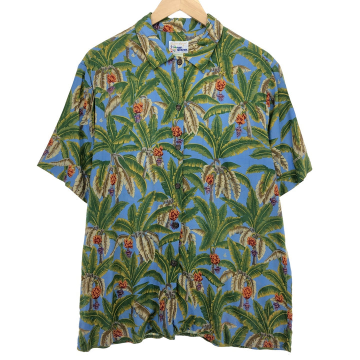 90'S Reyn Spooner Rayon Hawaiian Aloha Shirt Made in Hawaii Men's M Size Vintage /eaa466847