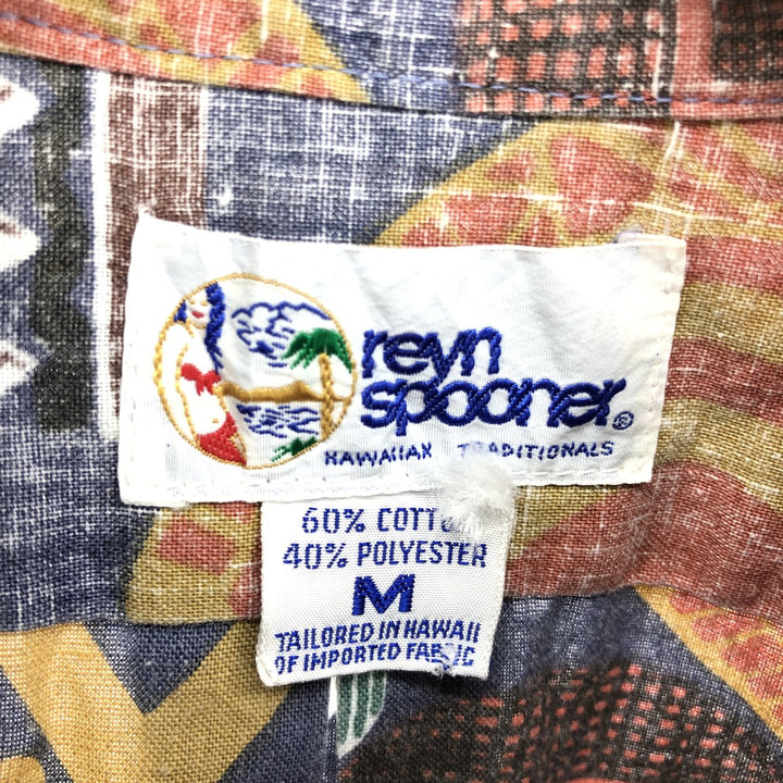 90'S Reyn Spooner swimsuit tag, bikini tag, all-over print, Hawaiian aloha shirt, made in Hawaii, men's size M, vintage /eaa466932