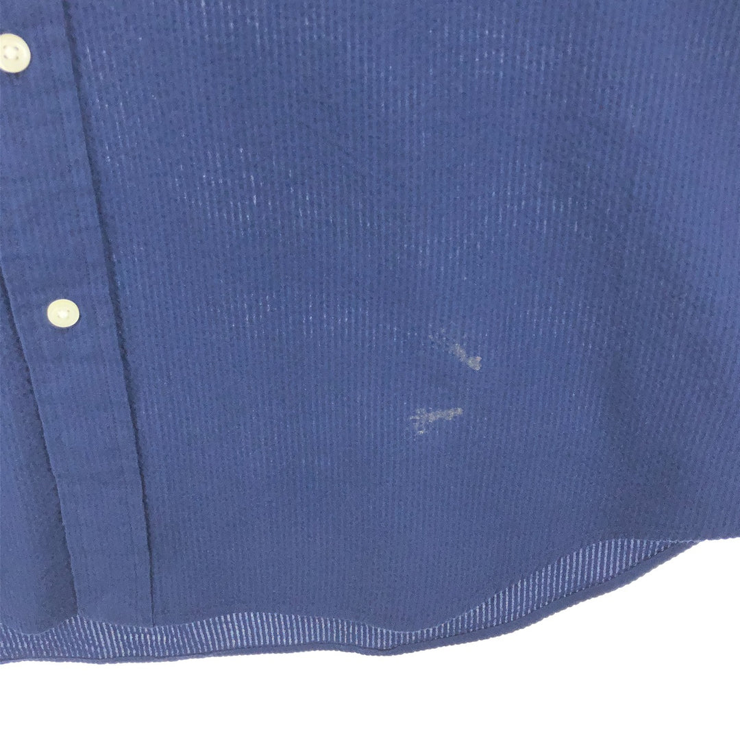 Ralph Lauren POLO RALPH LAUREN CLASSIC FIT Seersucker short sleeve button down shirt Men's L equivalent /eaa466945