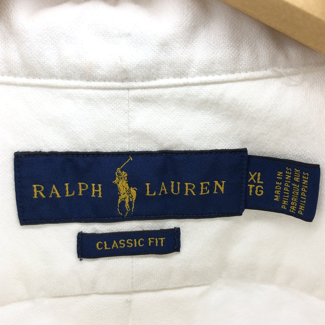 Ralph Lauren Classic Fit short sleeve button down shirt, men's XL size / eaa466947