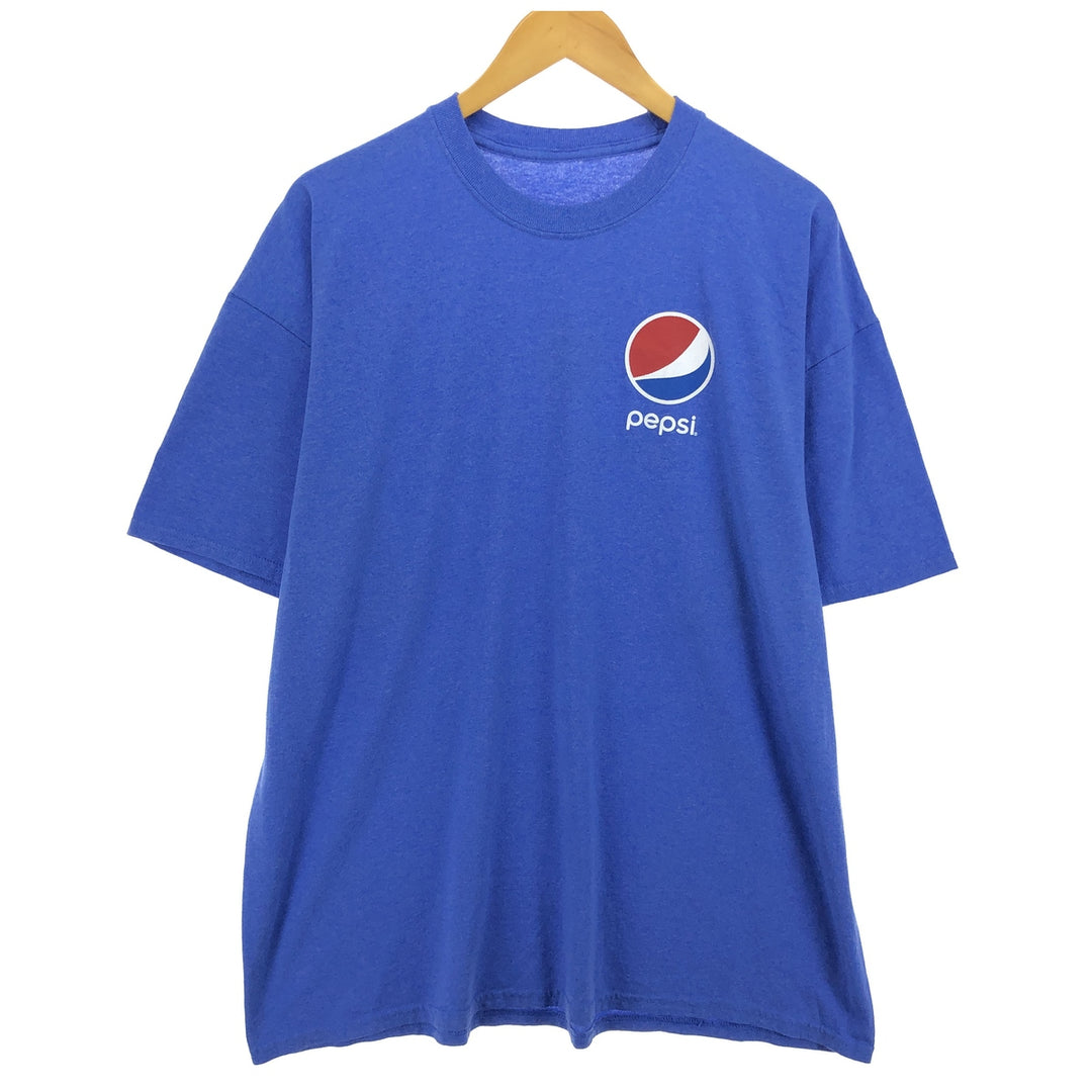 PEPSI Pepsi Advertising T-shirt Men's XL equivalent /eaa466954