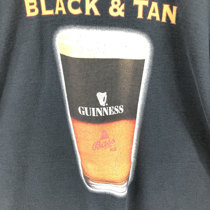 Fruit of the Loom GUINESS Guinness Beer Back Print Advertising T-Shirt Men's XL /eaa466957