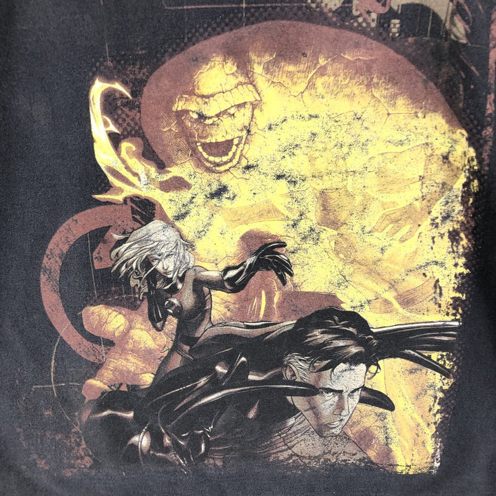 MARVEL Large Print Character Print T-Shirt Men's M Size /eaa466959