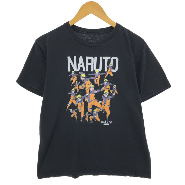 NARUTO SHIPPUDEN Naruto Shippuden character print T-shirt Men's XL equivalent /eaa466961