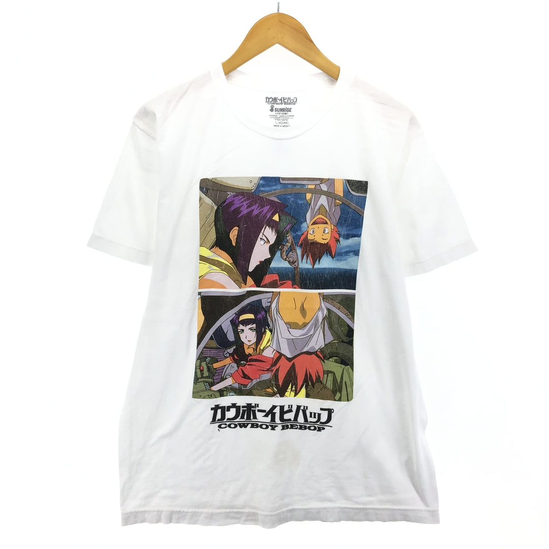 COWBOY BEBOP Cowboy Bebop character print T-shirt Men's L size /eaa466966