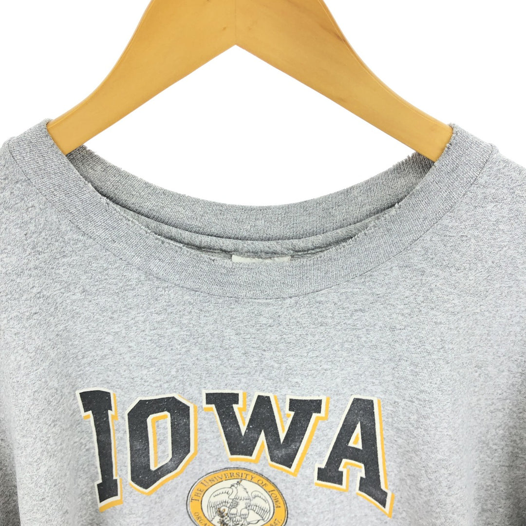 90'S THE COTTON EXCHANGE IOWA University of Iowa College T-shirt Made in USA Men's XXL Vintage /eaa466974