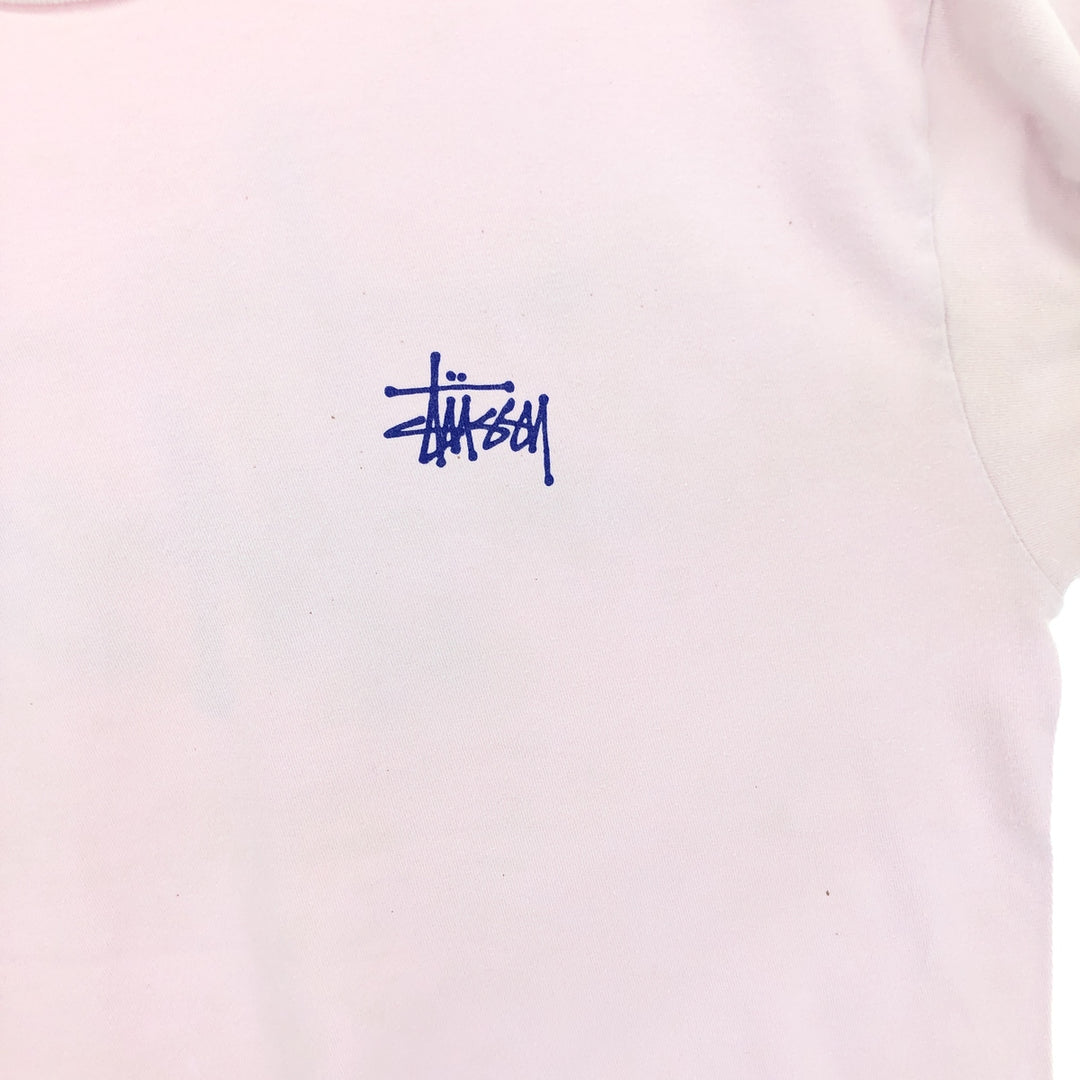 STUSSY Back Print Surf Skate T-shirt Men's L size / eaa466976