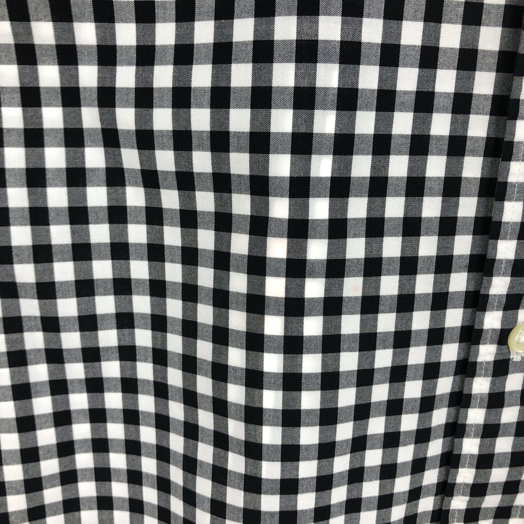 Ralph Lauren Classic Fit Gingham Check Short Sleeve Button Down Check Shirt Men's XL /eaa466977