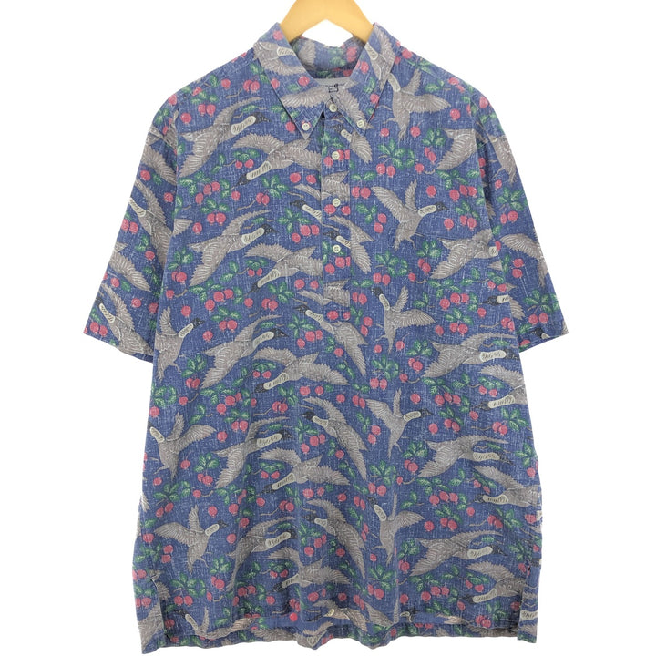 Reyn Spooner DIETRICH VAREZ COLLECTION All-over Print Button-Down Hawaiian Aloha Shirt Men's XXL Vintage / eaa467001