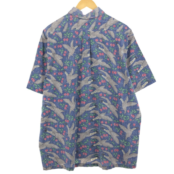 Reyn Spooner DIETRICH VAREZ COLLECTION All-over Print Button-Down Hawaiian Aloha Shirt Men's XXL Vintage / eaa467001