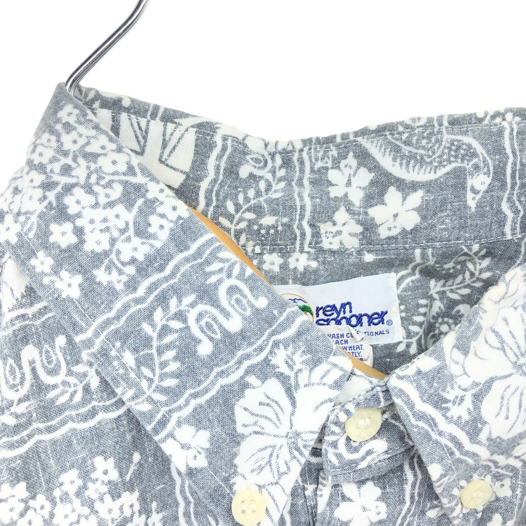 90'S Reyn Spooner all-over print Lahaina Sailor Hawaiian Aloha shirt, made in Hawaii, men's size L, vintage /eaa467009