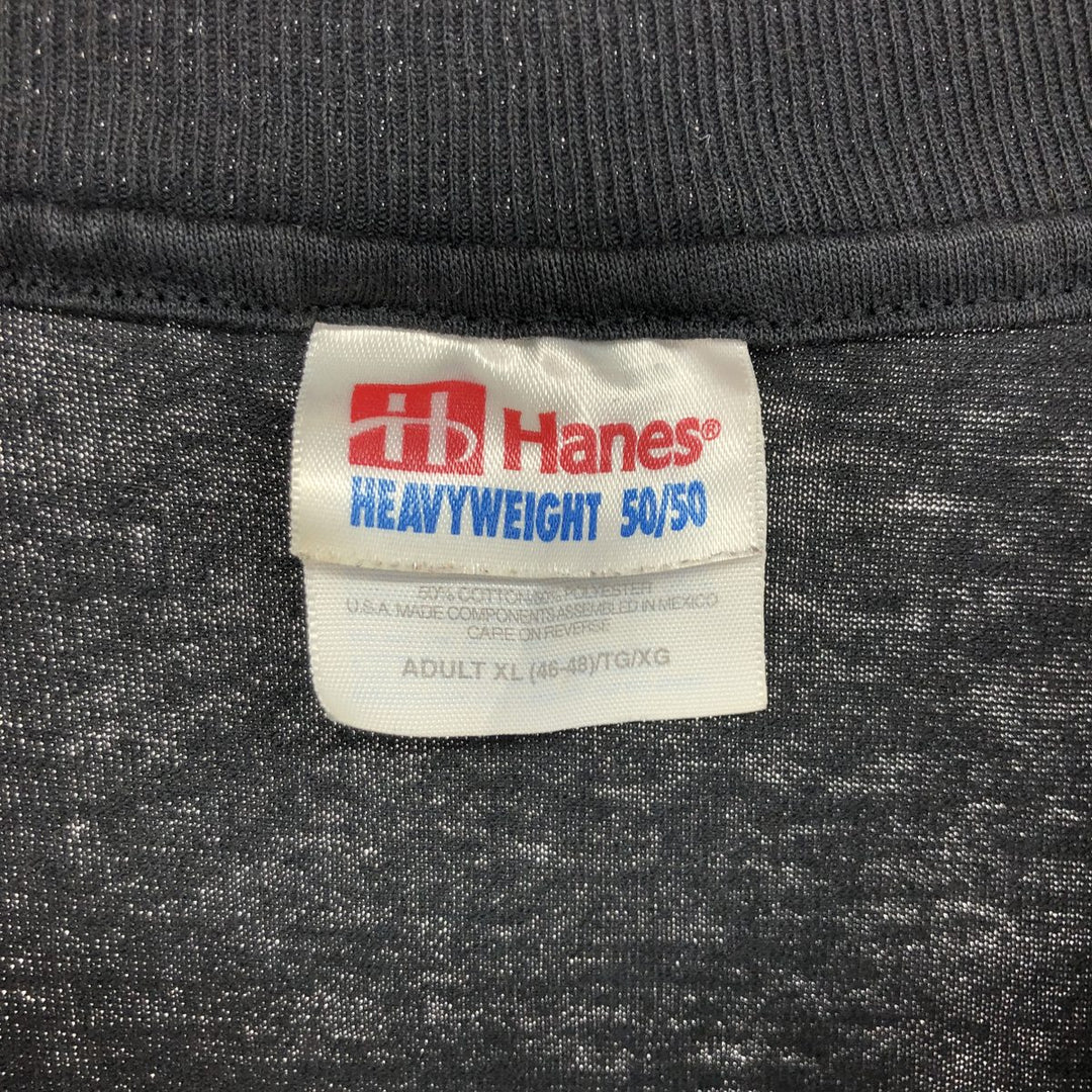 Hanes HEAVYWEIGHT 50/50 Message Print T-Shirt Men's XL /eaa467020