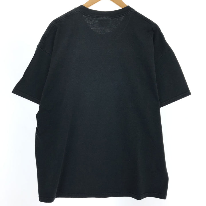 Lee Rusty's Road Knight Printed T-Shirt Made in USA Men's XL cotton black type Vintage Second Hand