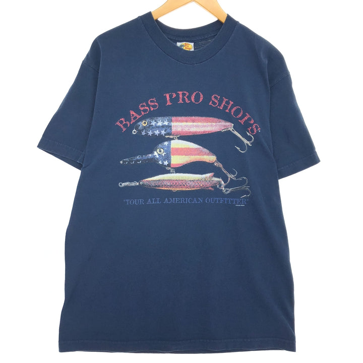 Bass Pro Shops Printed T-shirt Made in USA Men's L size /eaa467032