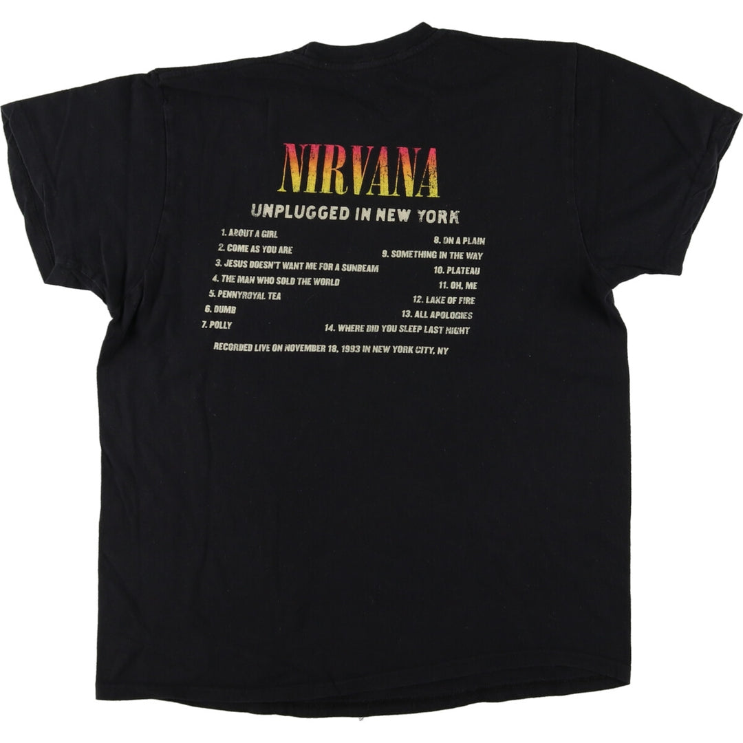 NIRVANA Nirvana Band T-shirt Band T Men's M /eaa467042