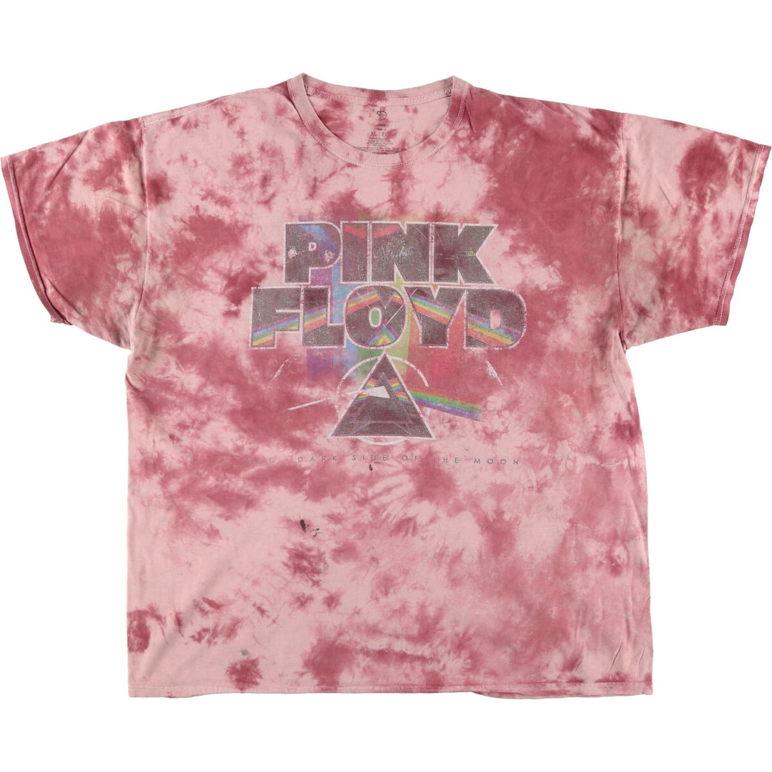 PINK FLOYD Pink Floyd Tie-dye Pattern Band T-shirt Band T Men's XL /eaa467046