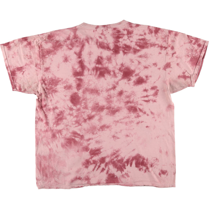 PINK FLOYD Pink Floyd Tie-dye Pattern Band T-shirt Band T Men's XL /eaa467046