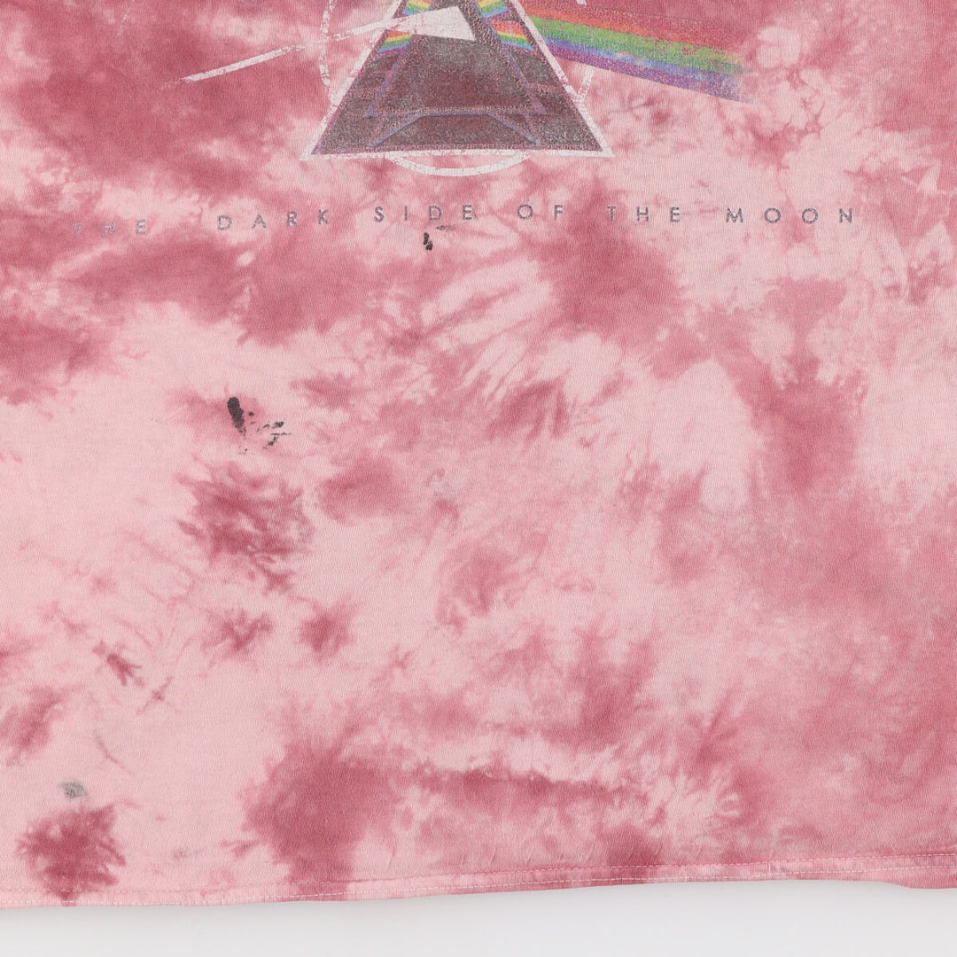 PINK FLOYD Pink Floyd Tie-dye Pattern Band T-shirt Band T Men's XL /eaa467046