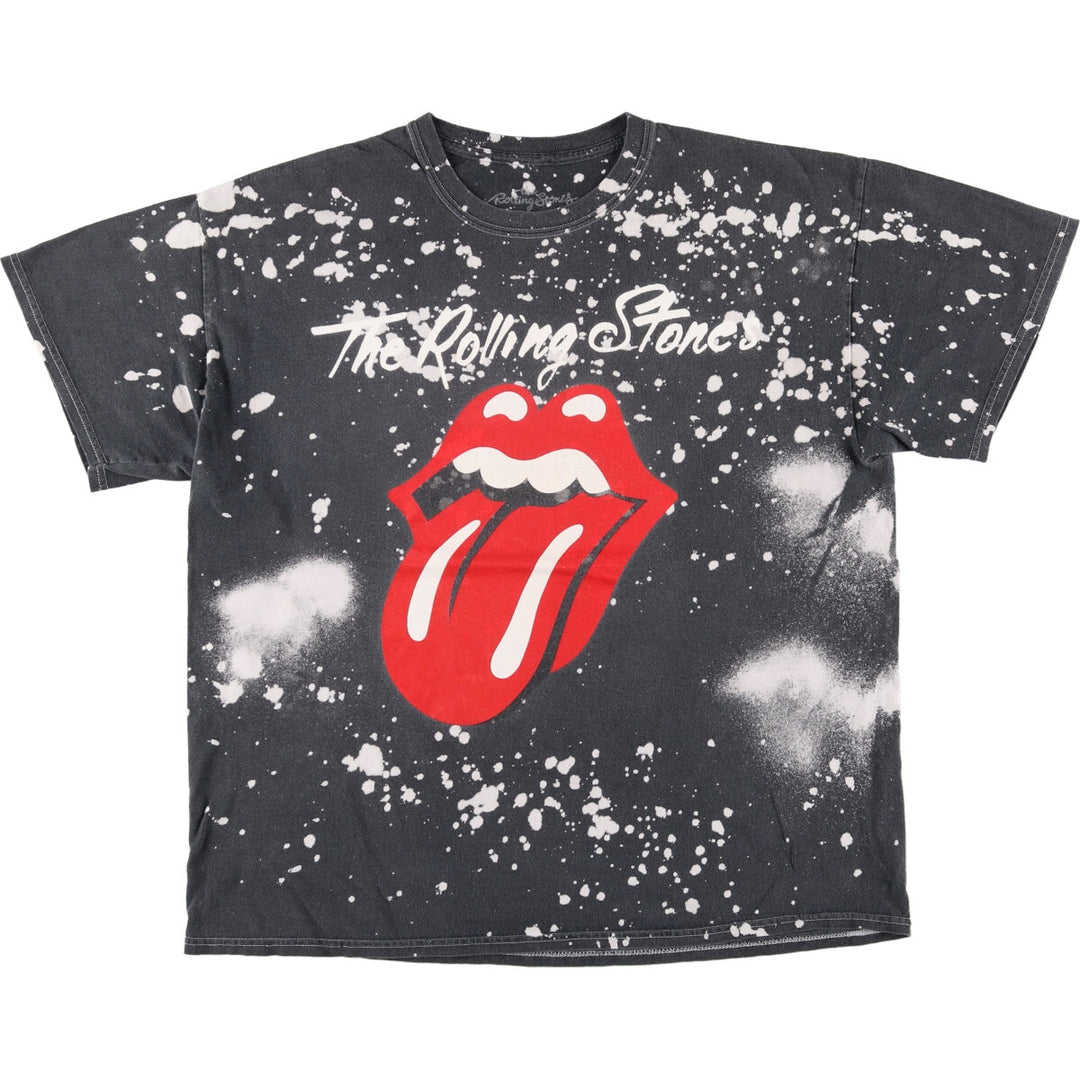 THE ROLLING STONES The Rolling Stones bleached band T-shirt band T men's XXL /eaa467053