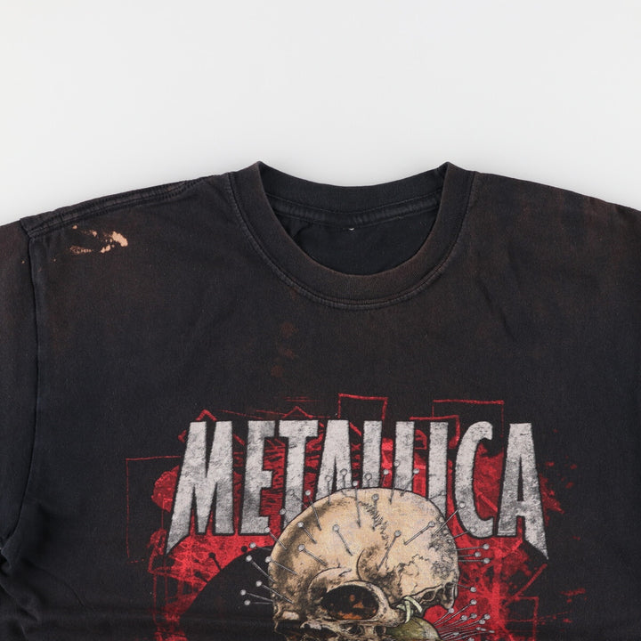 METALLICA Metallica Band T-shirt Band T Men's L /eaa467054