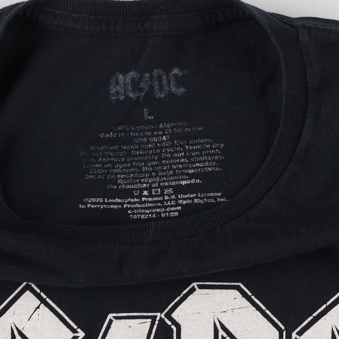 AC/DC Band T-shirt, Band T, Men's L /eaa467055