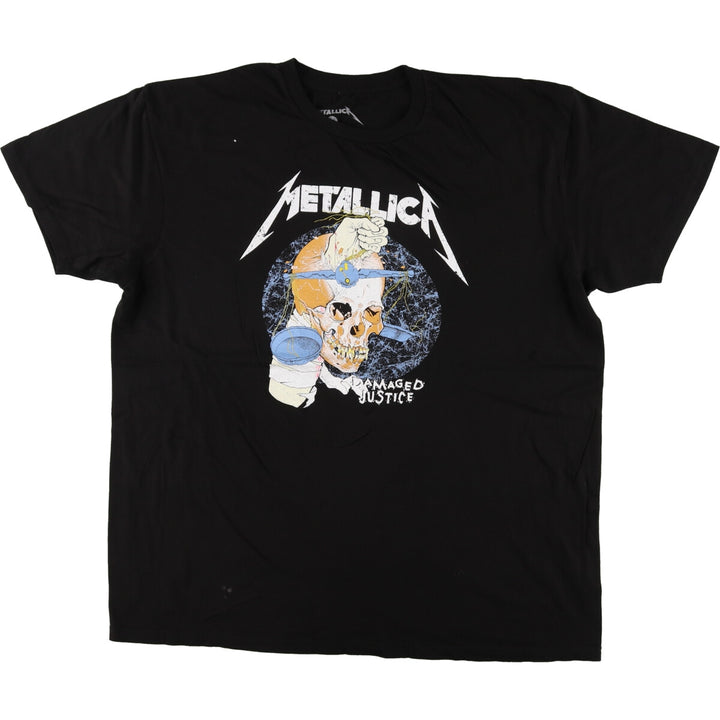 METALLICA Metallica Band T-shirt Band T Men's XXL /eaa467066