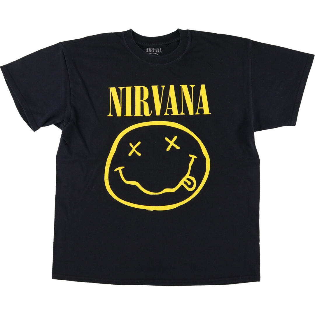 NIRVANA Nirvana Band T-shirt Band T Men's L /eaa467068