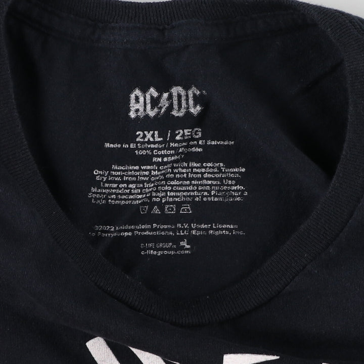 AC/DC Band T-shirt, Band Tee, Men's XXL /eaa467070