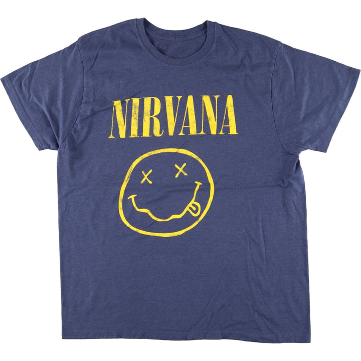 NIRVANA Nirvana Band T-shirt Band T Men's XXL /eaa467077